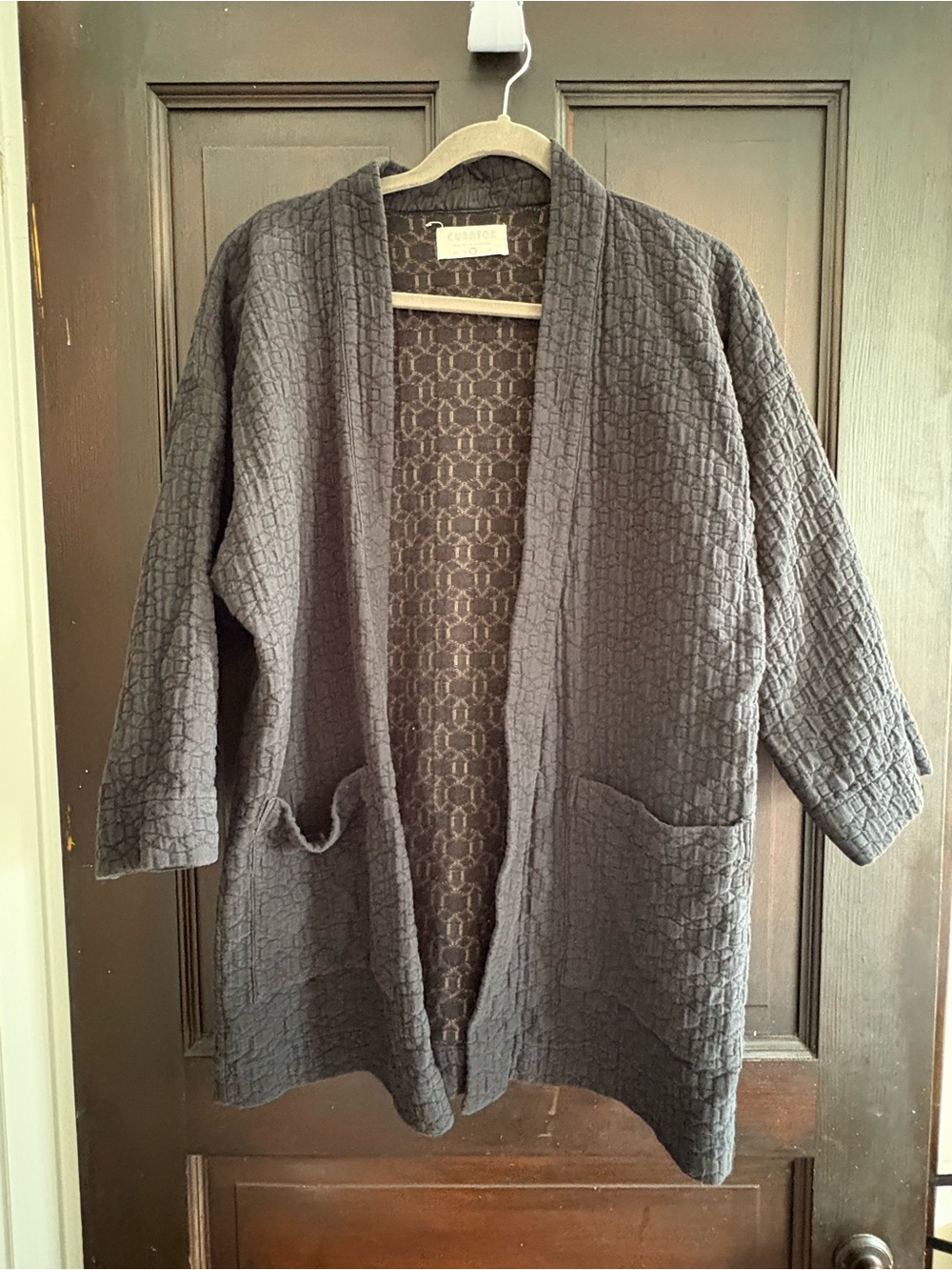 Curator Black Knit Jules Cardigan - CURATOR